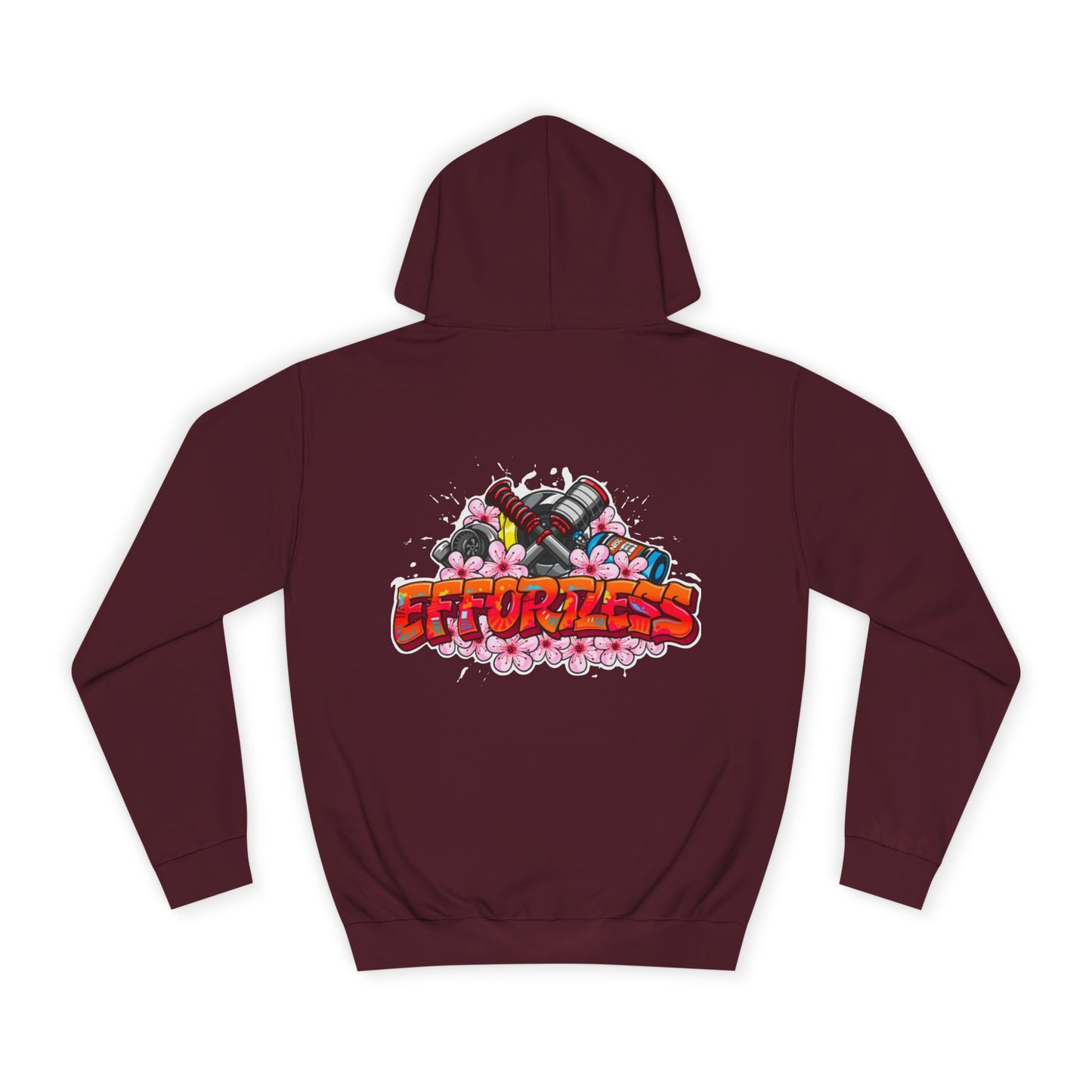 Effortless Retro Skate Hoodie