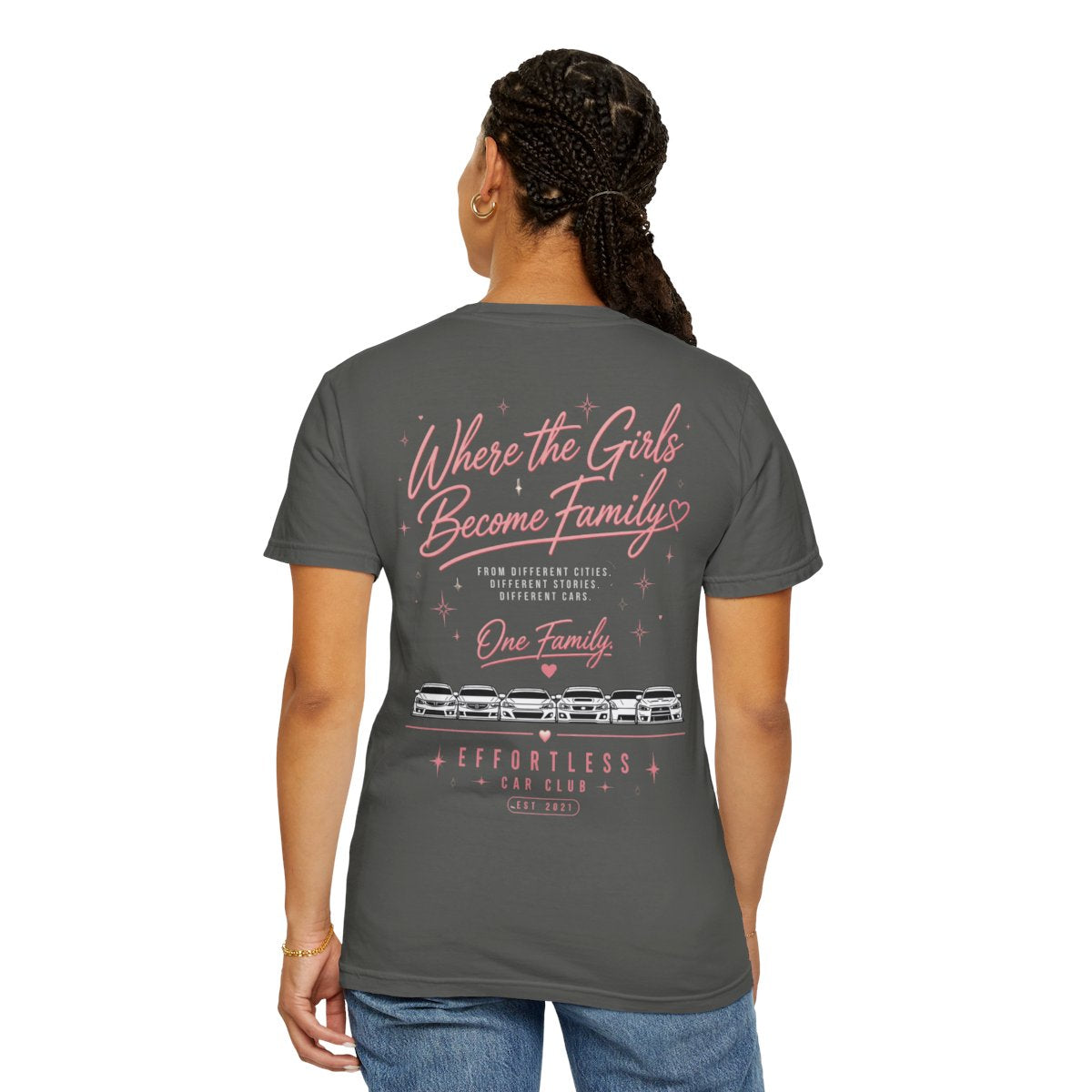 Where the Girls Become Family Tshirt